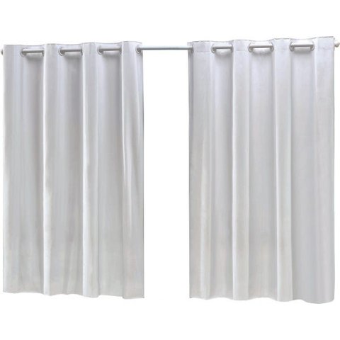 Cortina Corta Luz Blackout Blecaute 2 80 x 1 60 - Branco