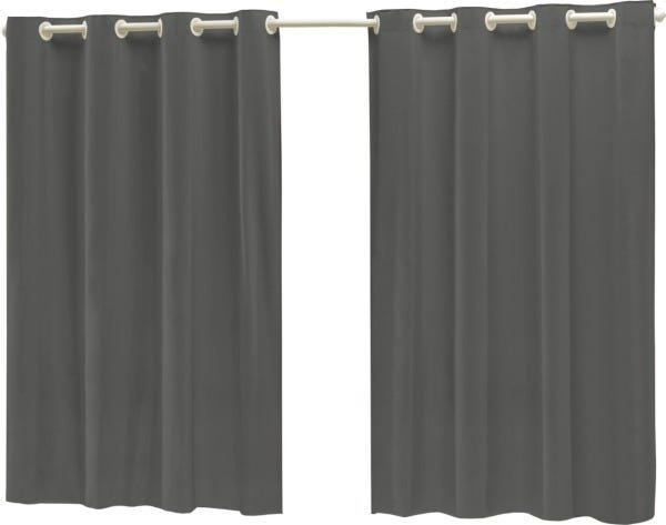 Cortina Corta Luz Blackout Blecaute 2 80 x 1 60 - Cinza