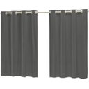 Ver imagem 1 de Cortina Corta Luz Blackout Blecaute 2 80 x 1 60 - Cinza