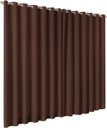 Ver imagem 1 de Cortina Blackout em Tecido 4 00x2 80 Corta Luz com Ilhos - Tabaco