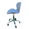 Cadeira Escritório Secretária Ergonômica Kit 2 Unidades – Conforto, Estilo e Mobilidade com Rodízios - 3