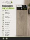 Ver imagem 4 de Piso Vinilico Clicado 5mm Cinza Clássico Spc Graddus (122 x 22,80cm) Cx. 2,781m²
