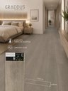 Ver imagem 6 de Piso Vinilico Clicado 5mm Cinza Clássico Spc Graddus (122 x 22,80cm) Cx. 2,781m²