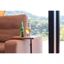 Ver imagem 4 de Mesa Lateral com Tampo de Madeira Regulável