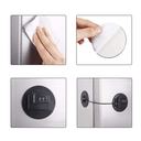 Ver imagem 6 de Trava De Segurança Senha Gaveta Porta Criança Armários Bebê Preto