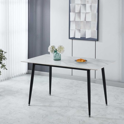 Mesa Jantar Retangular Doméstica 140cm Albany V4001 Rivatti
