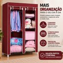 Ver imagem 3 de Organizador Roupas Portatil Armario Modular Cabideiro Quarto Sapatos Brinquedos Lencol Armazenamento