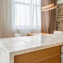 Ver imagem 6 de Papel de Parede Adesivo Lavavel Pedra Marmore Cinza Claro 500x60cm