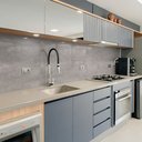 Ver mais imagens de Papel de Parede Adesivo Lavavel Pedra Marmore Cinza Claro 500x60cm