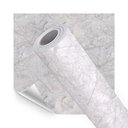 Ver imagem 1 de Papel de Parede Adesivo Lavavel Pedra Marmore Cinza Claro 500x60cm