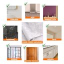 Ver imagem 7 de Papel de Parede Adesivo Lavavel Pedra Marmore Cinza Claro 500x60cm