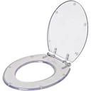 Ver imagem 2 de Assento Sanitario Poliester Ravena Cristal para vaso Deca