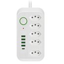 Ver imagem 5 de Extensão 5 Tomadas + 4 Usb + Usb-c Filtro de Linha B-max