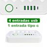 Extensão 5 Tomadas + 4 Usb + Usb-c Filtro de Linha B-max - 6