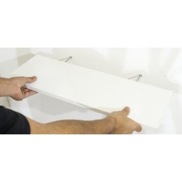 Prateleira 40x100 cms sem suporte PB 40100 - Preto - 3