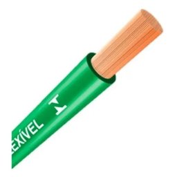 Fio Cabo Elétrico Cobre Flexível 2,5mm 750V 30 Metros Verde - 3 Fio Cabo Elétrico Cobre Flexível 2,5mm 750V 30 Metros Verde - 3