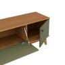 Rack Kappesberg 3 Portas Canela/verde Frevo 218cm - 3