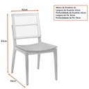 Ver imagem 3 de Cadeira para Mesa de Jantar Piter 42cm Madeira Maciça - Sallar Home