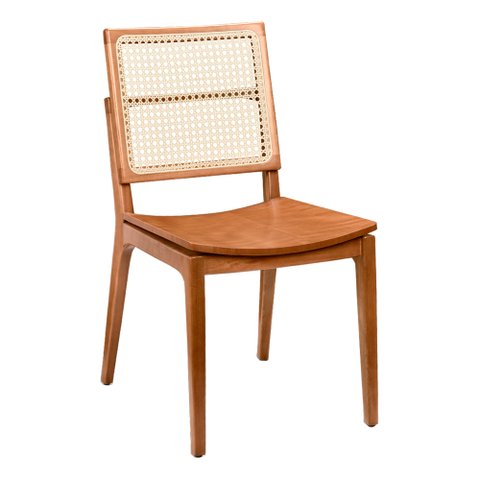 Cadeira para Mesa de Jantar Piter 42cm Madeira Maciça - Sallar Home