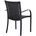 Ver imagem 3 de Mesa e Cadeiras Ascoli Para Jardim, Área externa, Churrasqueira Trama Original