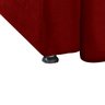 Poltrona do Papai Reclinável Maldivas Suede Vermelho - Star Confort - 7
