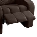 Ver imagem 7 de Poltrona do Papai Reclinável Maldivas Suede Marrom Chocolate - Star Confort