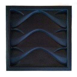 Forma De Gesso 3D Em Abs De 2,0Mm Ondas - 1