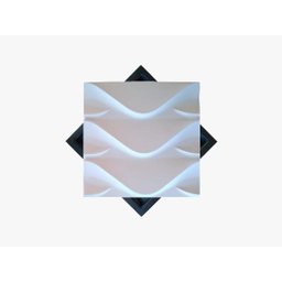 Forma De Gesso 3D Em Abs De 2,0Mm Ondas - 2