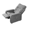 Poltrona do Papai Reclinável Maldivas Suede Cinza Plus - Star Confort - 10