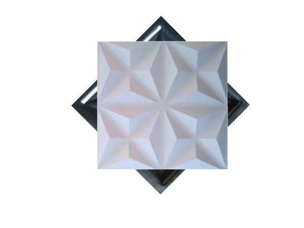 Forma Gesso 3D Abs 2,0Mm Diamond - 2