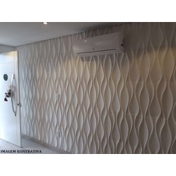 Forma De Gesso 3D Em Abs 2,00 Mm Ondulada - 3