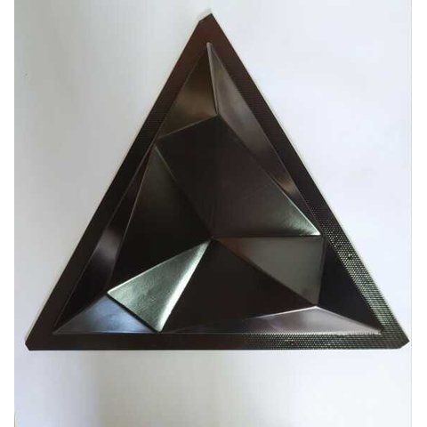 Forma De Gesso 3D Em Abs 2,0 Mm Trapézio Conjugada