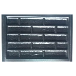 Forma Gesso 3D Abs 2,0Mm Tijoinho Rustico - 1