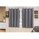 Ver imagem 2 de cortina para sala quarto em tecido oxford cinza 3,00x1,80