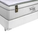 Ver imagem 2 de Cama Box Casal + Colchão Portobel Ecstasy Molas Ensacadas 70x138x188