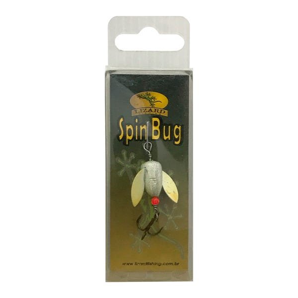 Isca Artificial Varejeira Para Tilápia Spin Bug 5cm/0,75gr SB2 Silver - Lizard - 4