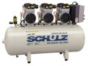 Ver imagem 1 de Compressor De Ar Odontológico Schulz - Csd 27/200 Isento De Óleo - 27 Pés 200 Litros 120 Libras
