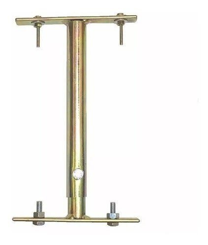 Prolongador para Instalação de Ventilador e Luminárias (teto Gesso) - Metal - 1