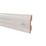 Rodapé de Mdf Durafloor Clean 8cm Gris Almada Savona 80mm x 18mm x 2100mm - 1