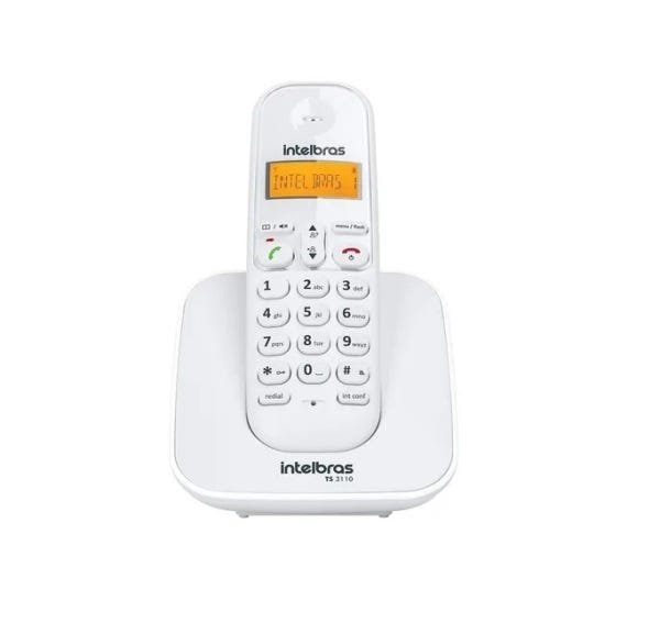 Telefone sem Fio Intelbras TS 3110 Branco - 1
