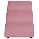 Ver mais imagens de Escada Pet 46cm Estofada para Cachorro Nuvem R01 Veludo Rosa - Annie Decor