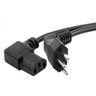 Cabo De Forca Ac Tripolar Abnt 10 amp 90º (1,5m) 018-1806 - 1