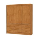 Ver imagem 2 de Guarda Roupa 9 Gavetas 3 Portas Sunset-grand Line