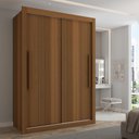 Ver imagem 1 de Guarda-roupa Solteiro Cardiff 2 Portas 2 Gavetas Cinamomo - Panorama Móveis