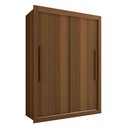 Ver imagem 3 de Guarda-roupa Solteiro Cardiff 2 Portas 2 Gavetas Cinamomo - Panorama Móveis