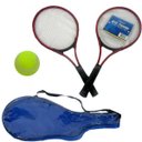 Ver imagem 3 de Kit Tenis Com 2 Raquetes + Bola E Capa Com Alça