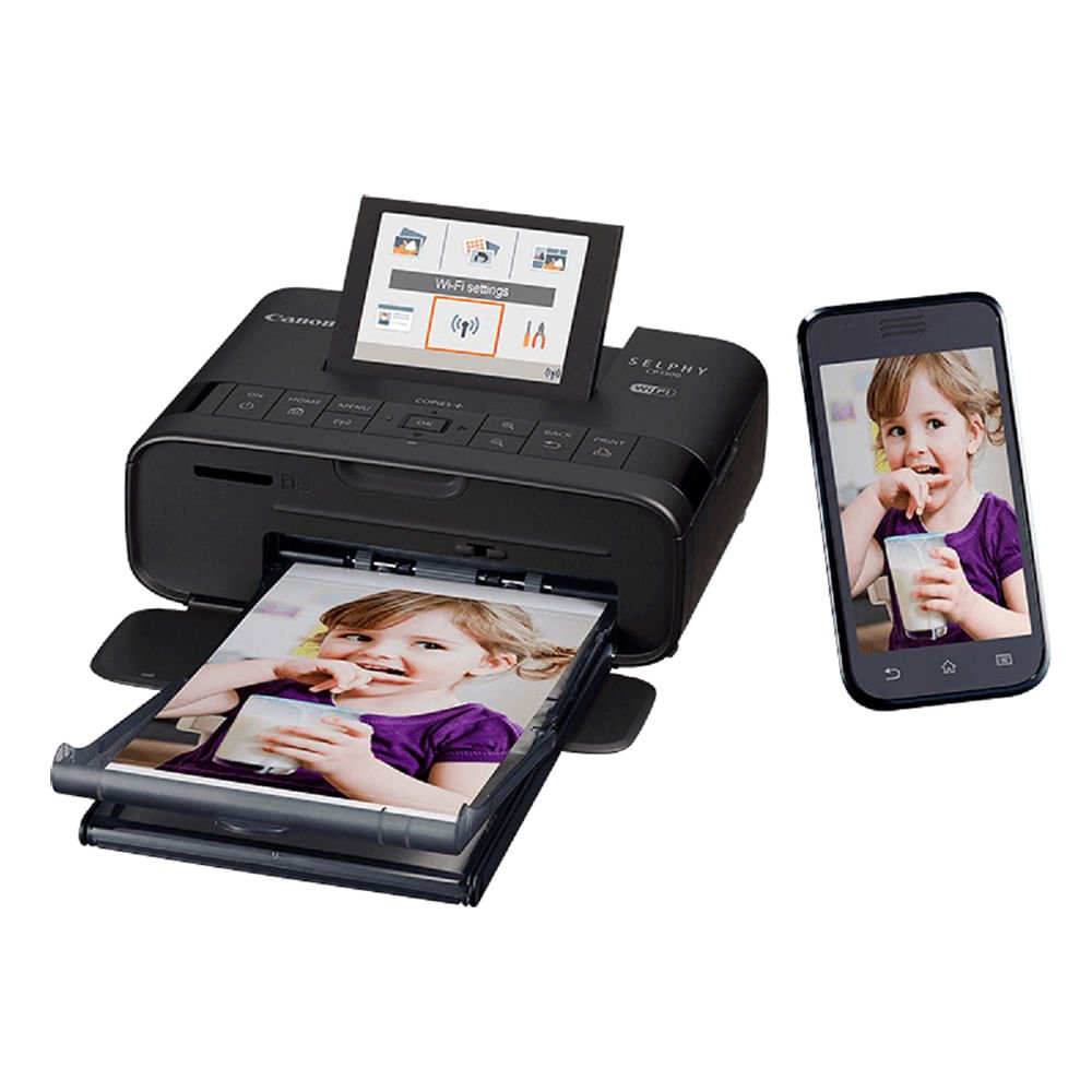 Impressora Fotográfica Canon Selphy Cp1300 com Wi-Fi + Kit Toner e Papéis Fotográficos - 2