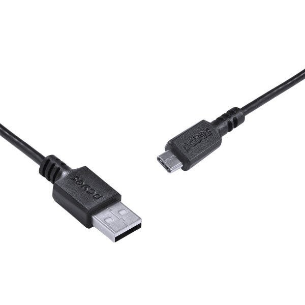 CABO PARA CELULAR SMARTPHONE USB A 2.0 PARA USB TIPO C 1 METRO PRETO - PUACP-01 - 4