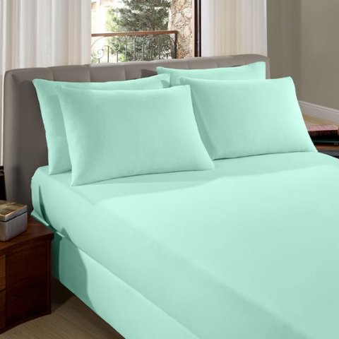 Lençol Casal Liso Vivaldi Ref 60.10.0001 - Neo Mint