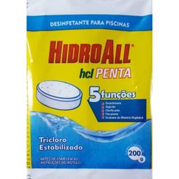 Pastilha Cloro Hidroall Hcl Penta 5x1 - 1 Unidade - 1
